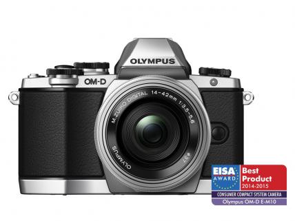 Olympus OM-D E-M10 14-42 EZ Pancake Kit (Gümüş)